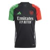 Maglia ufficiale Arsenal Pre-Match 2024-25 Nera per Uomo